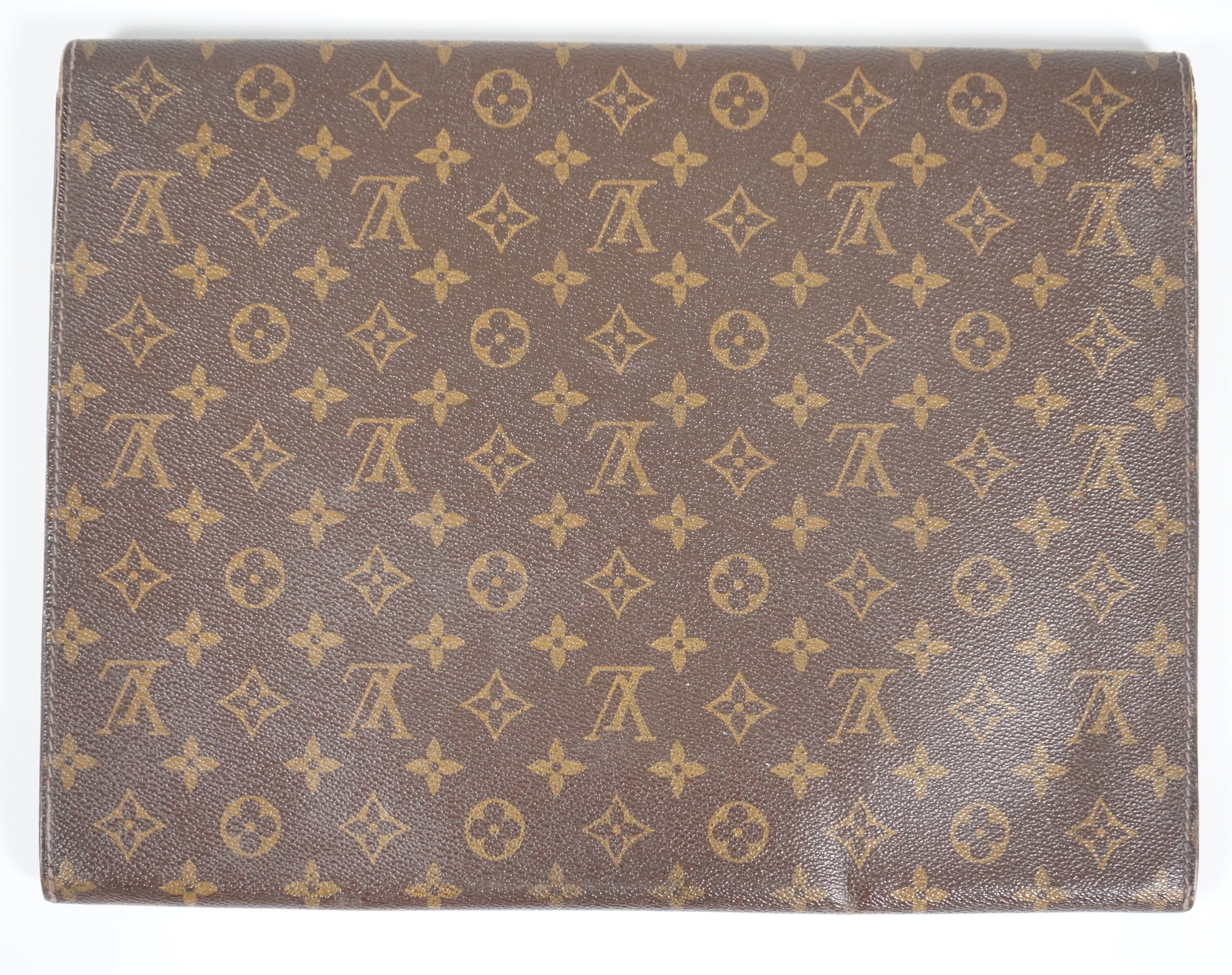 A Louis Vuitton Monogram canvas Posh Ministre briefcase, width 37.5cm, height 29cm, depth 3cm